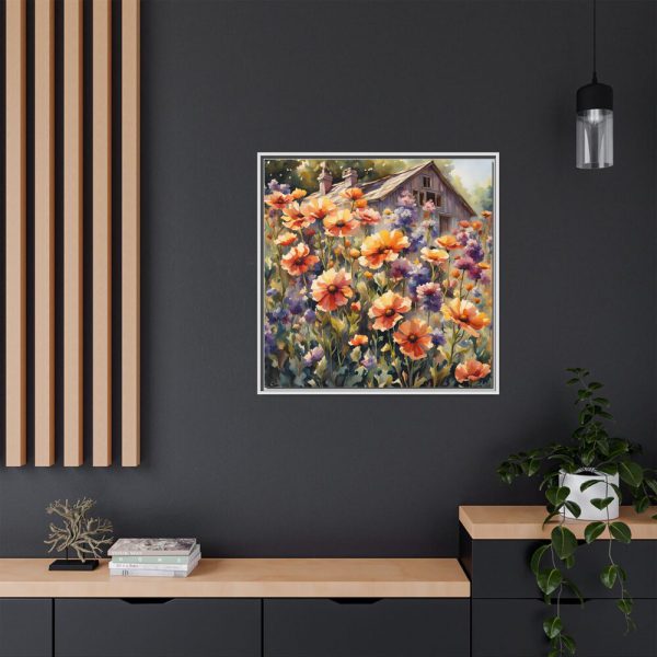 843474451701306529_2048.jpeg Cottage With Meadow Flowers Framed Canvas