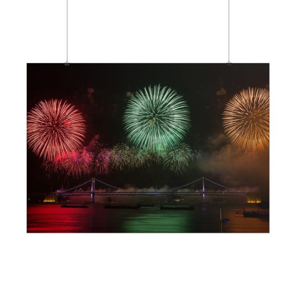 Free Fireworks Poster