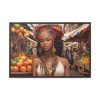 8573917206404958951_2048.jpeg Marketplace With Fruit Stalls II Framed Canvas