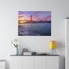 8598373178540362765_2048.jpeg Sunset Over Golden Gate Bridge Standard Canvas