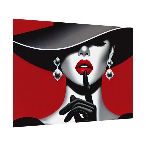 8641217458334991814_2048.jpeg The woman With Large Black Hat Poster