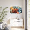 8659107276475226055_2048.jpeg Illustration of Large Leather Bag Framed Canvas