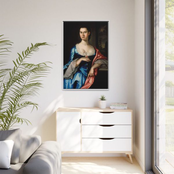 87693458254574026_2048.jpeg Portrait of Elizabeth Chew Smith Framed Canvas