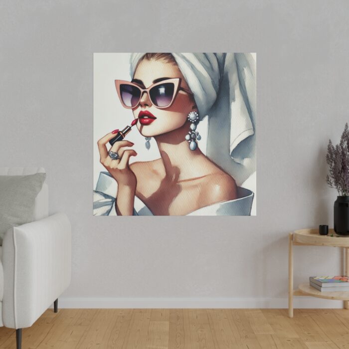 Glamorous Woman Standard Canvas - Image 3