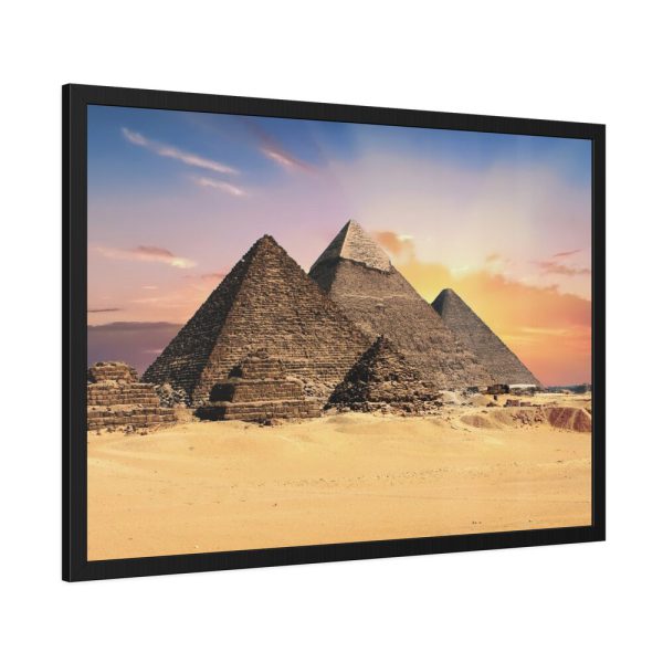 8972647945959417045_2048.jpeg Egyptian Pyramids Framed Poster