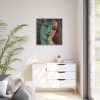9058156290132287663_2048.jpeg Head of Girl With Long Blonde Hair Framed Canvas