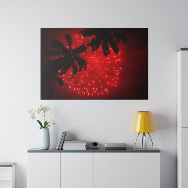 927382513800737335_2048.jpeg Firework Show Tropical New Year Standard Canvas