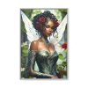 9345185242547609403_2048.jpeg African American Fairy Framed Canvas