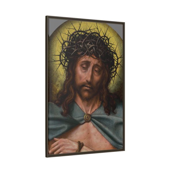 9761251294467964517_2048.jpeg Christ as the Man of Sorrows by Quentin Metsys Framed Canvas