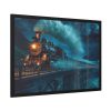 9818440344691403298_2048.jpeg Steam Locomotive On A Bridge Framed Poster