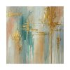 Textured Vertical Brushstroke Effect Standard Canvas