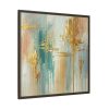 9895960509546865910_2048.jpeg Textured Vertical Brushstroke Effect Framed Canvas