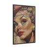 9938773127565656060_2048.jpeg Vintage Glamor Portrait Framed Canvas