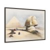 995988604458294797_2048.jpeg Great Sphinx Pyramids of Gezeeh Framed Canvas
