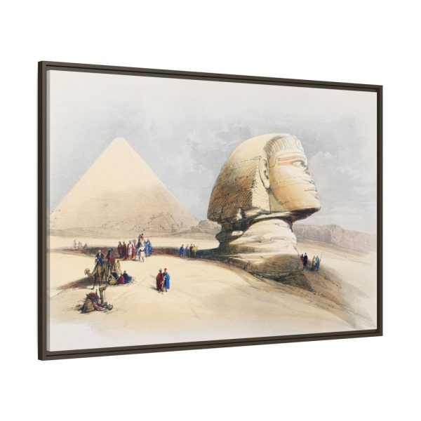 995988604458294797_2048.jpeg Great Sphinx Pyramids of Gezeeh Framed Canvas