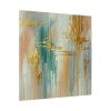 Textured Vertical Brushstroke Effect Standard Canvas