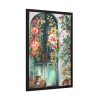 14817926240257598734_2048.jpeg Floral French Front Door Framed Poster