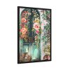 3754971796763367132_2048.jpeg Floral French Front Door Framed Poster
