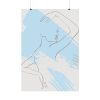 7745733955571133734_2048.jpeg Abstract Illustration With Blue Shapes Poster