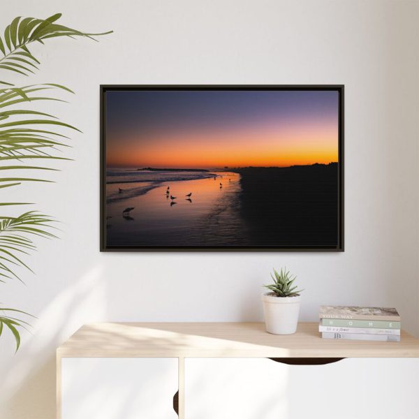 2868004683261323745_2048.jpeg Coast in Sunset I Framed Canvas