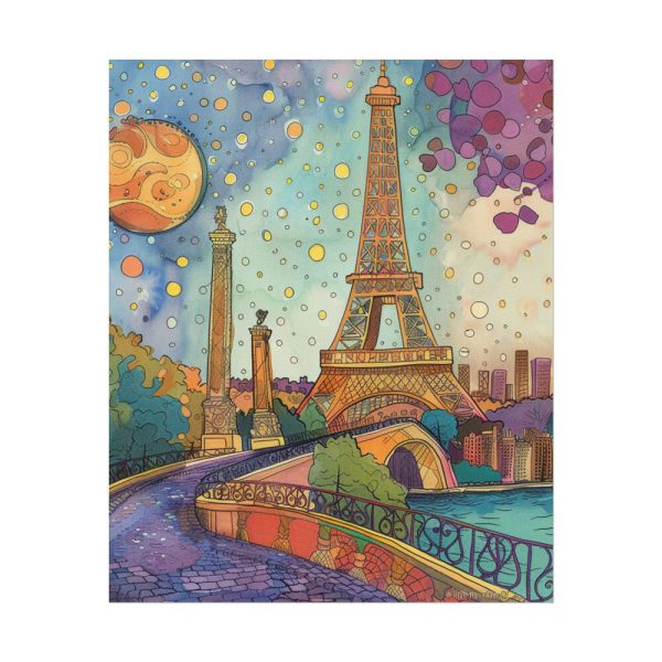 3038055749294488375_2048.jpeg Whimsical Paris France Art Print Poster