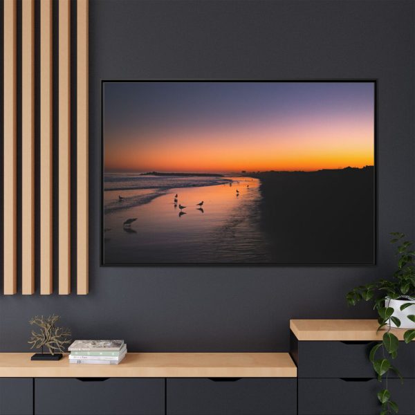 3659766520525022712_2048-1.jpeg Coast in Sunset I Framed Canvas