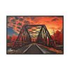7958744758547593607_2048.jpeg Autumn Bridge Art I Framed Canvas