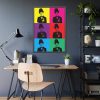 Charlie Chaplin Pop Art Framed Poster