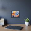 18225650309600958846_2048.jpeg Orange Slices and Orange and Purple Dots Framed Poster